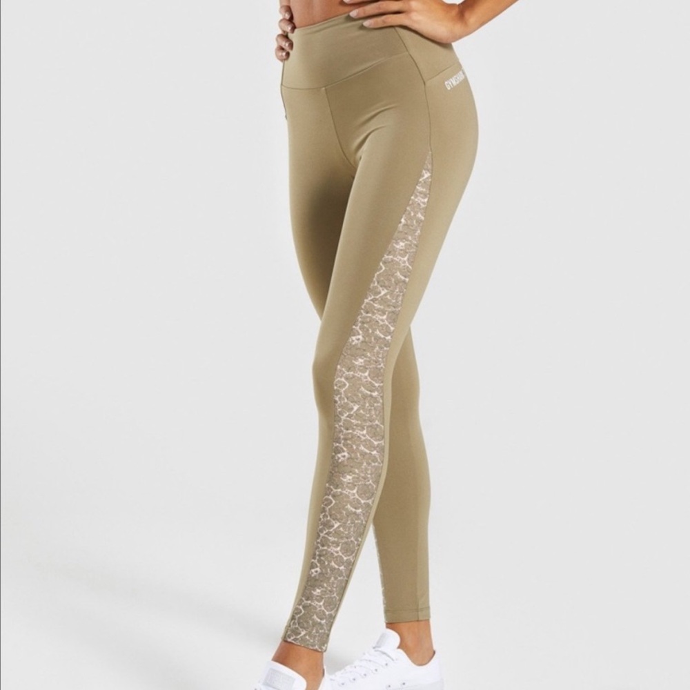 Gymshark Green High-Waisted Leggings